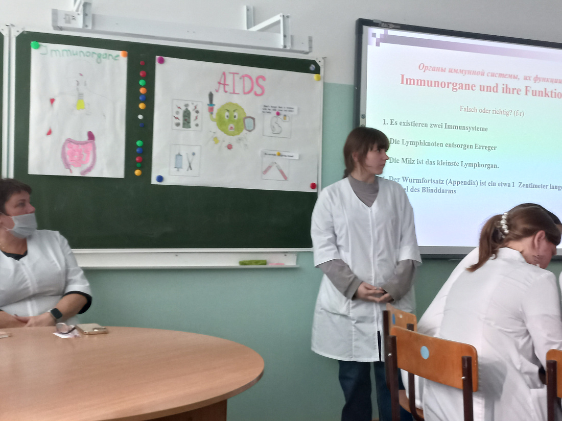 Открытое занятие по иностранному языку в колледже: практика в полилингвистической среде