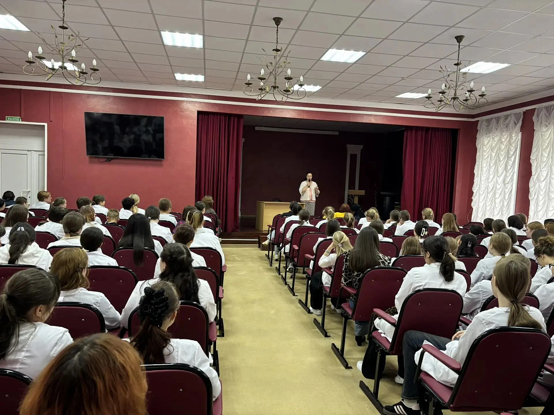 В колледже прошла встреча с первокурсниками специальностей «Сестринское дело» и «Лечебное дело»