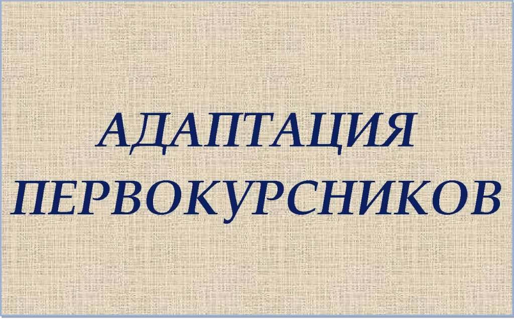 НЕДЕЛЯ АДАПТАЦИИ ЗАВЕРШИЛАСЬ