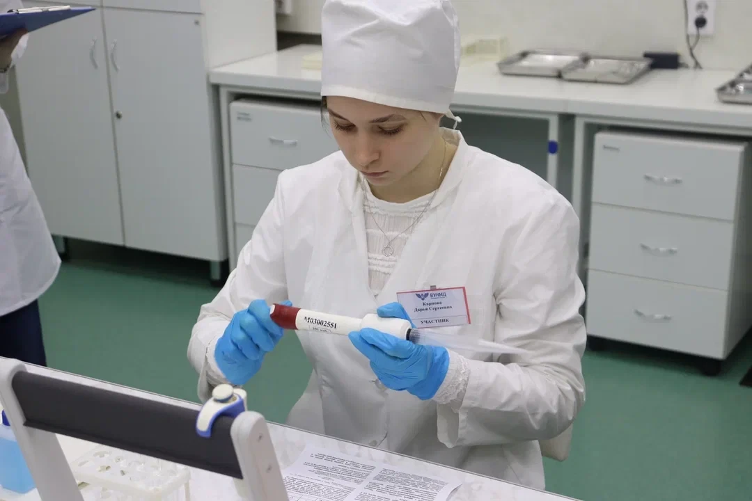 Очный тур отборочного этапа Всероссийского конкурса среди медицинских и фармацевтических колледжей в номинации «Студент года по специальности Лабораторная диагностика»