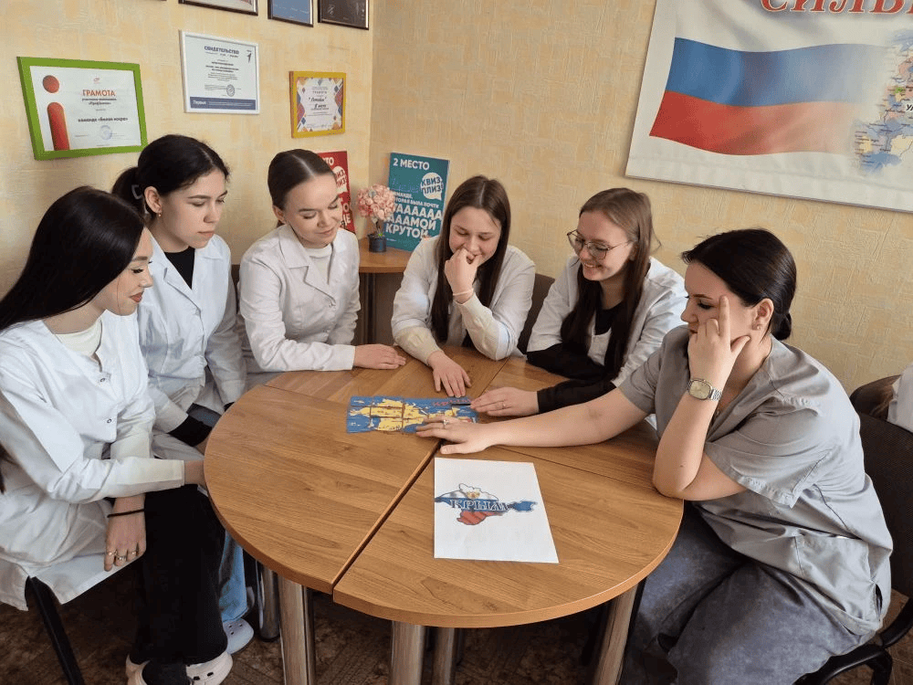 Акция «Крым наш» прошла в общежитии колледжа