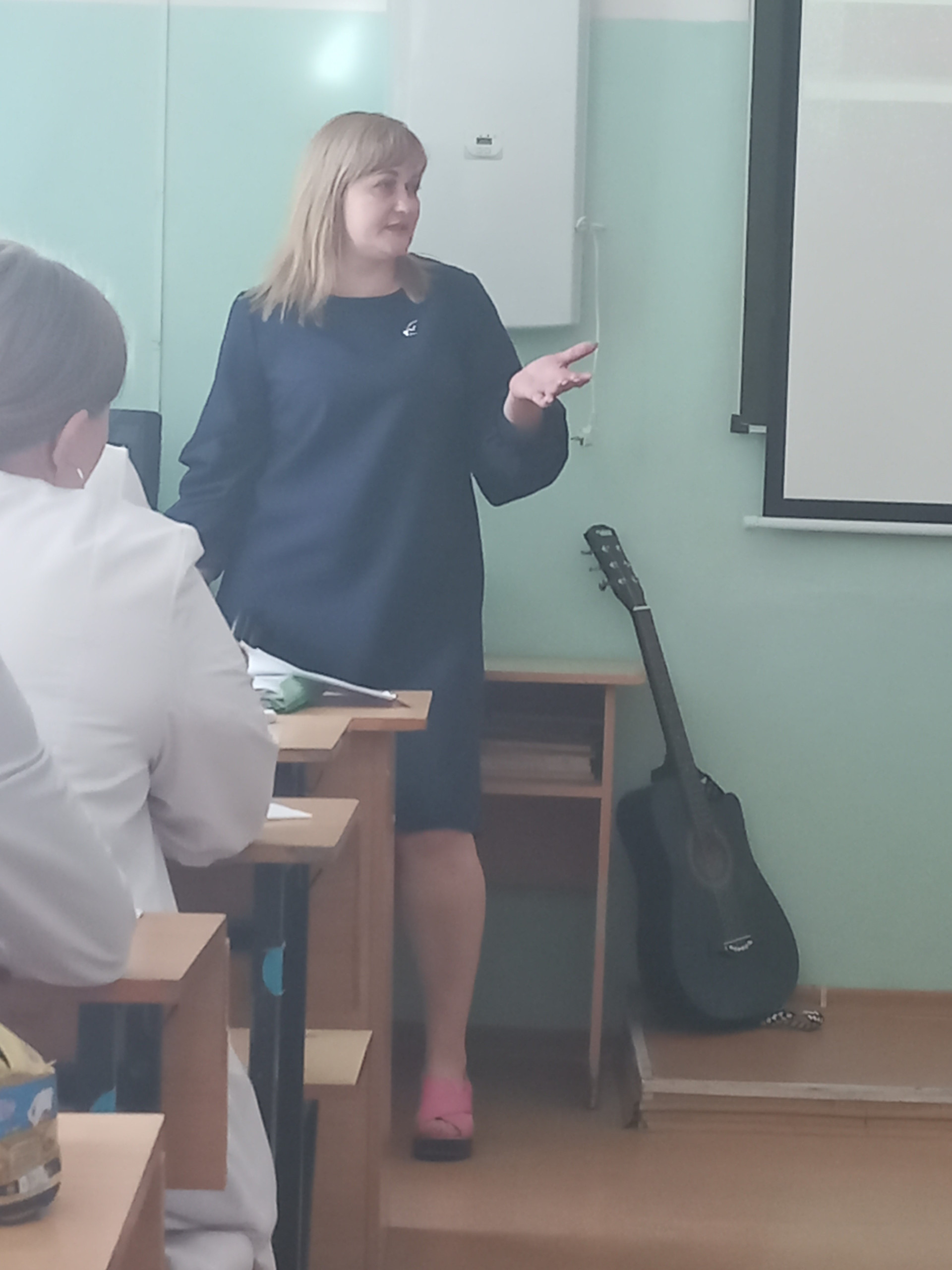 Открытое занятие по литературе