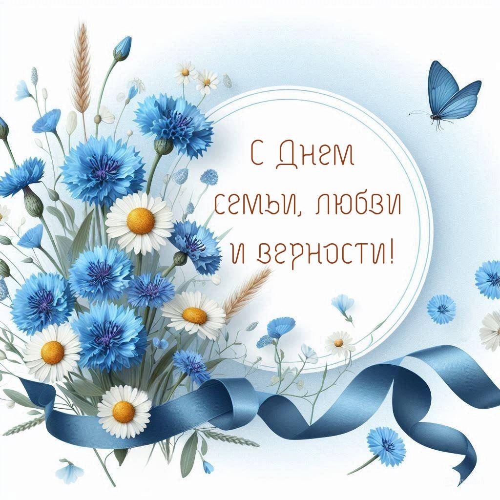 Поздравление  с Днём семьи, любви и верности сотрудникам колледжа