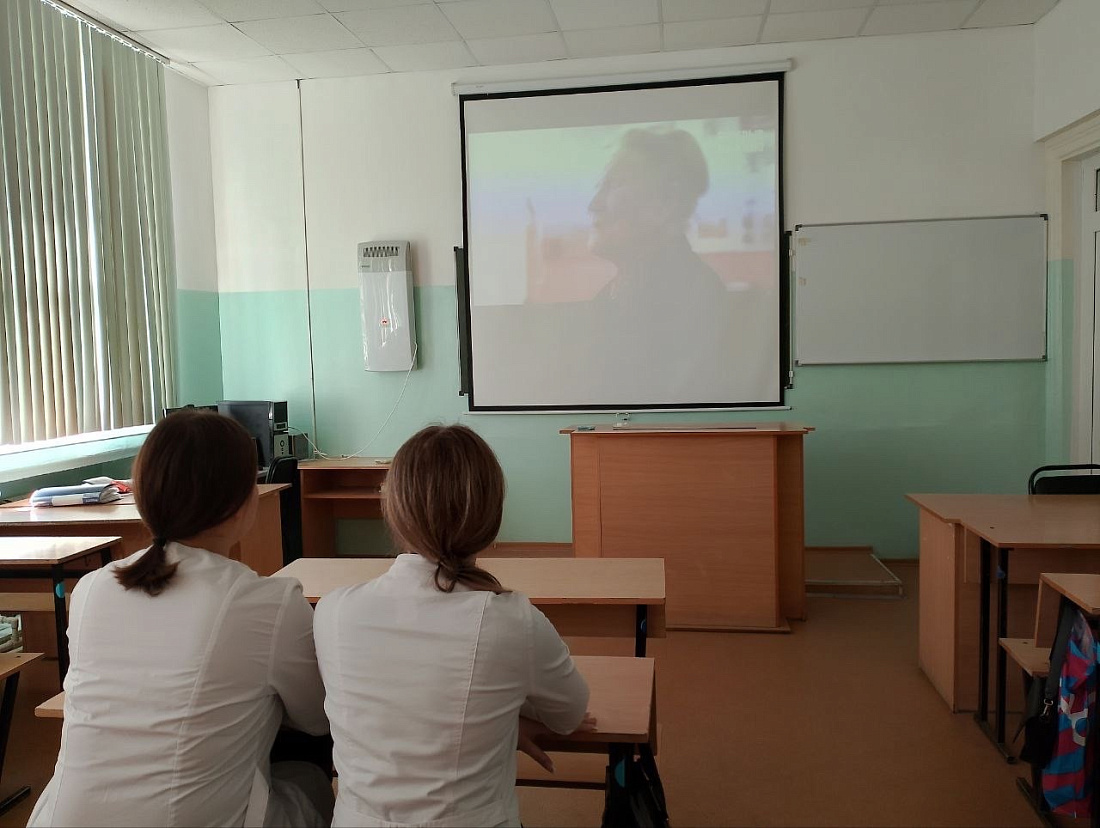 Кинопоказ  военно-патриотического фильма молодёжного кинофестиваля «Перерыв на кино»