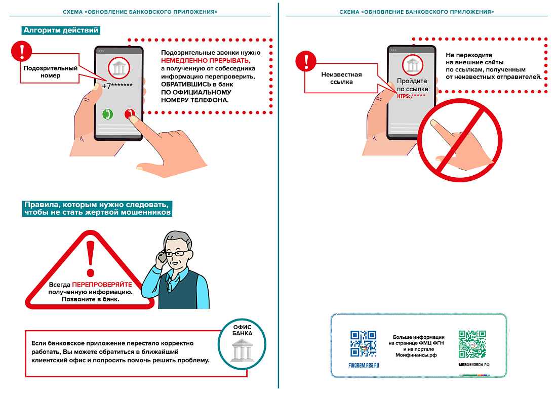 Важное для безопасности! Минфин России и РЭУ им. Плеханова выпустили новые материалы по борьбе с мошенниками