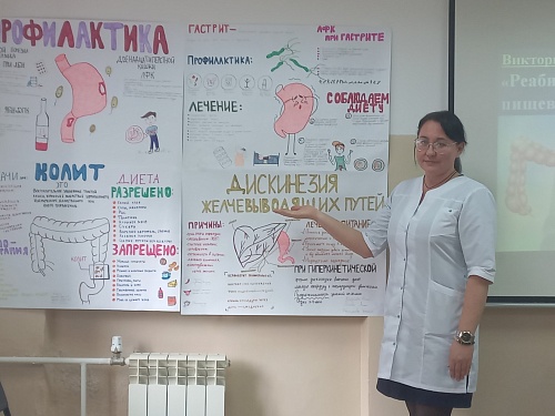 Проведено открытое практическое занятие на специальности «Сестринское дело»