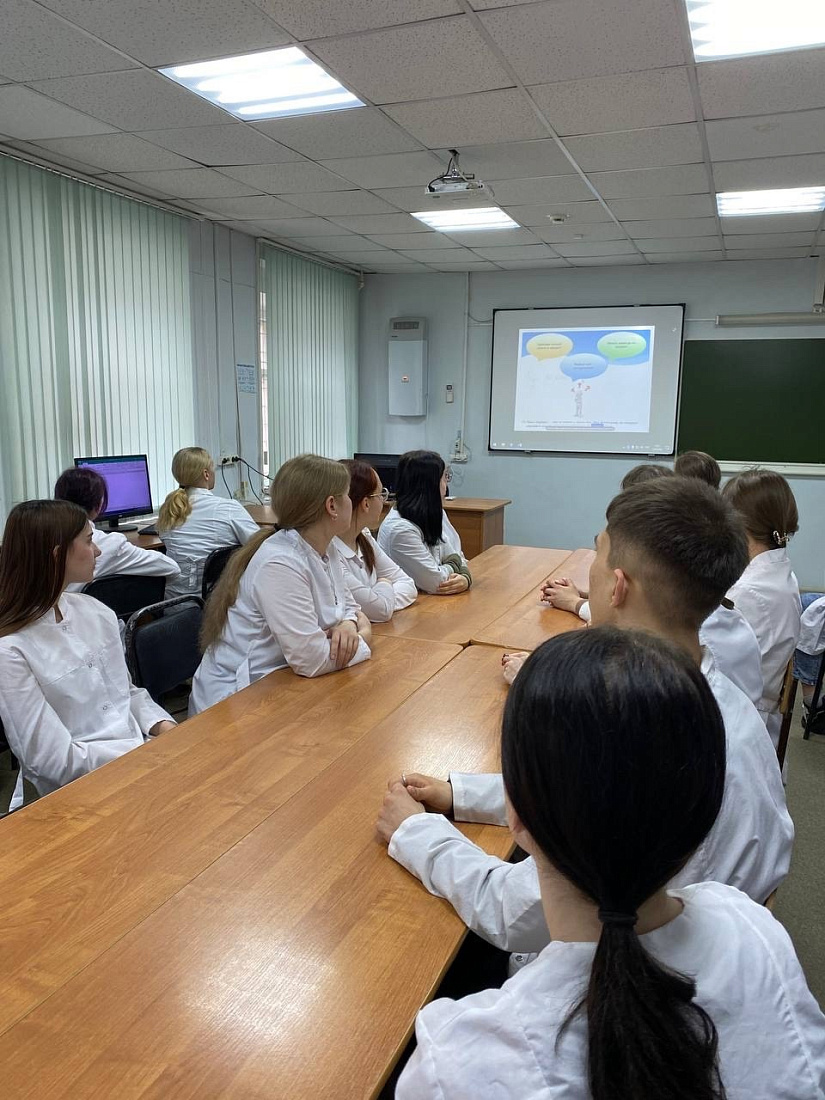 Урок  здоровья в рамках проекта «Открой мир здоровья»
