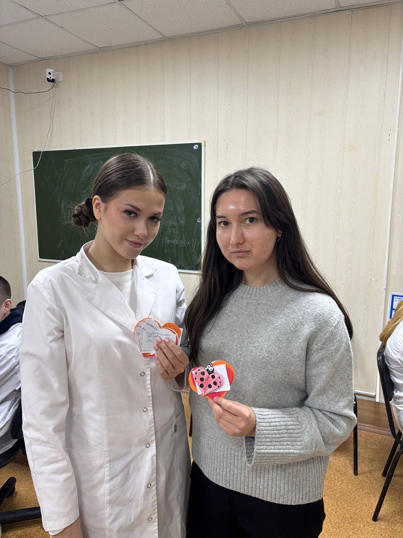 В колледже прошла праздничная акция «Валентинка»