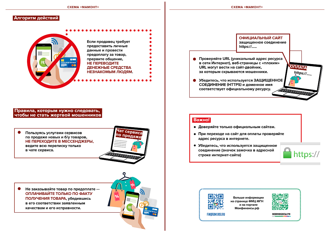 Важное для безопасности! Минфин России и РЭУ им. Плеханова выпустили новые материалы по борьбе с мошенниками