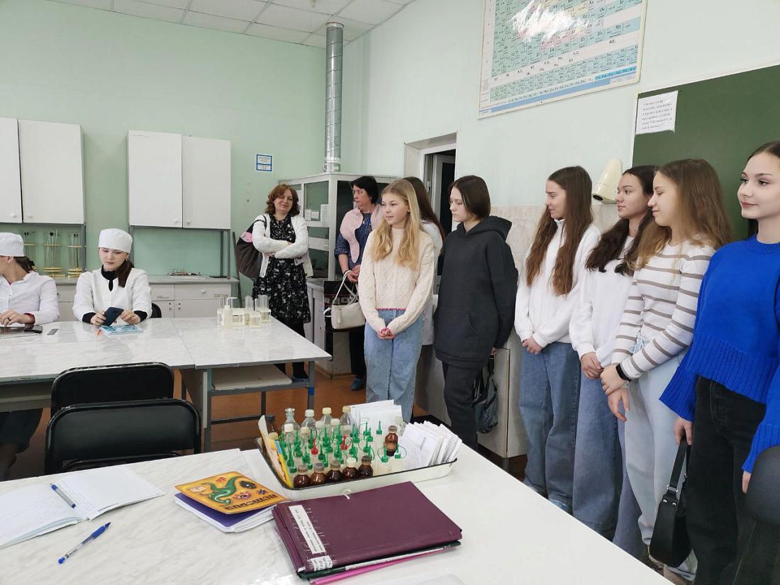 Профориентационная экскурсия для школьников