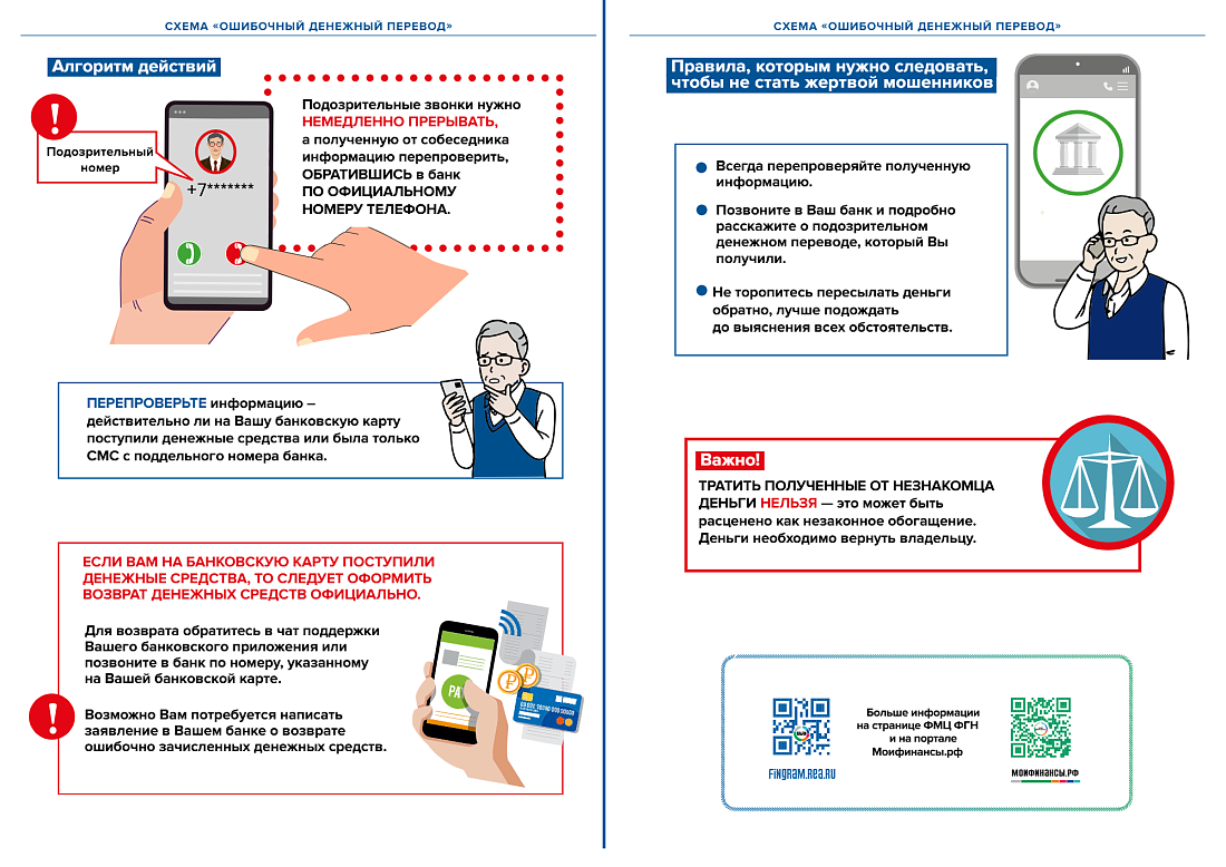Важное для безопасности! Минфин России и РЭУ им. Плеханова выпустили новые материалы по борьбе с мошенниками