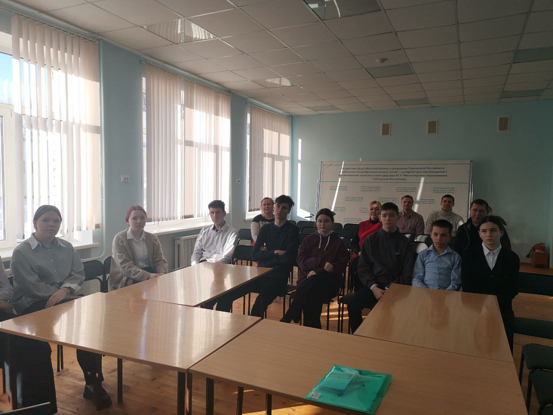 Профориентационный выезд  в школы - интернаты республики Чувашия