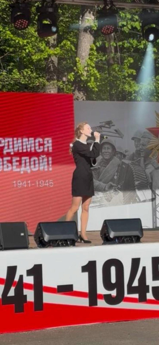 Студенты  Ульяновского фармацевтического колледжа приняли участие в Патриотическом  фестивале «Голоса Победы»