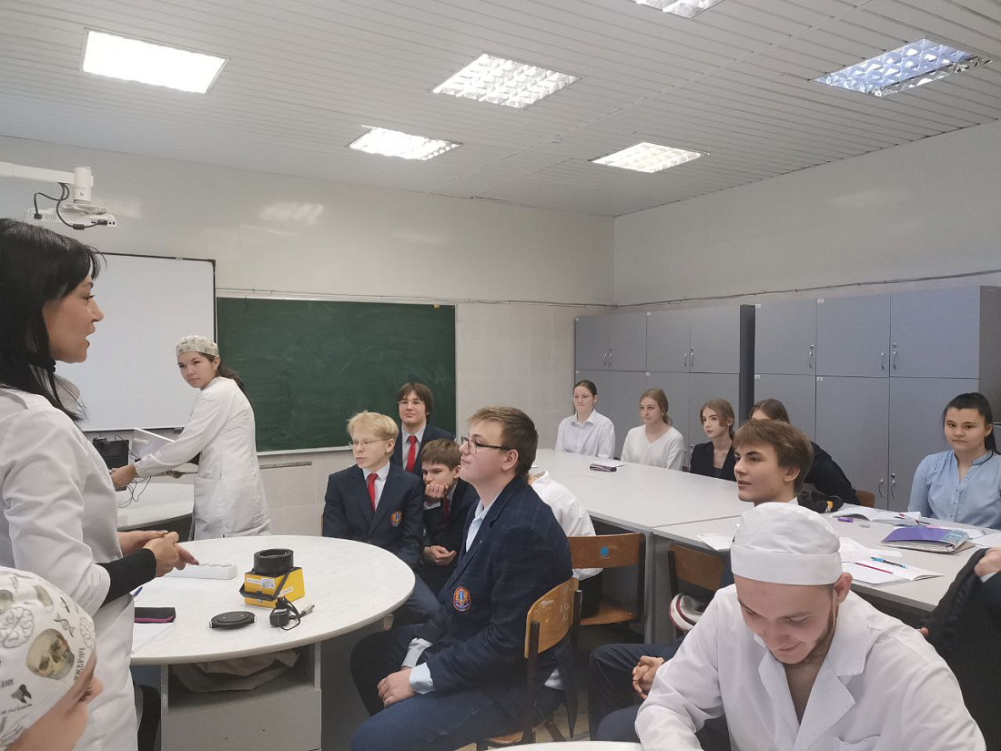 Профориентационная экскурсия для школьников
