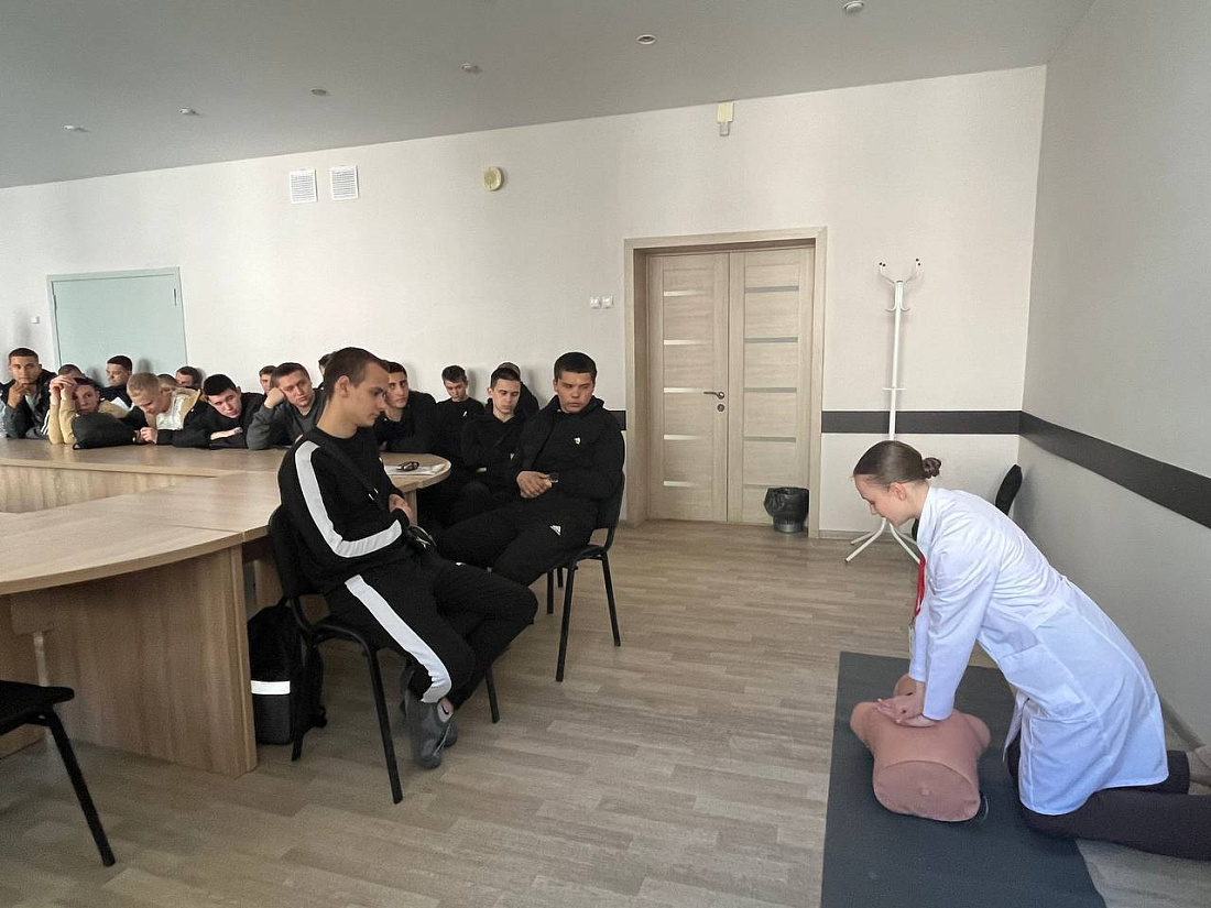 Волонтеры - медики  ФГБ ПОУ «УФК» Минздрава России приняли участие в областных военных сборах